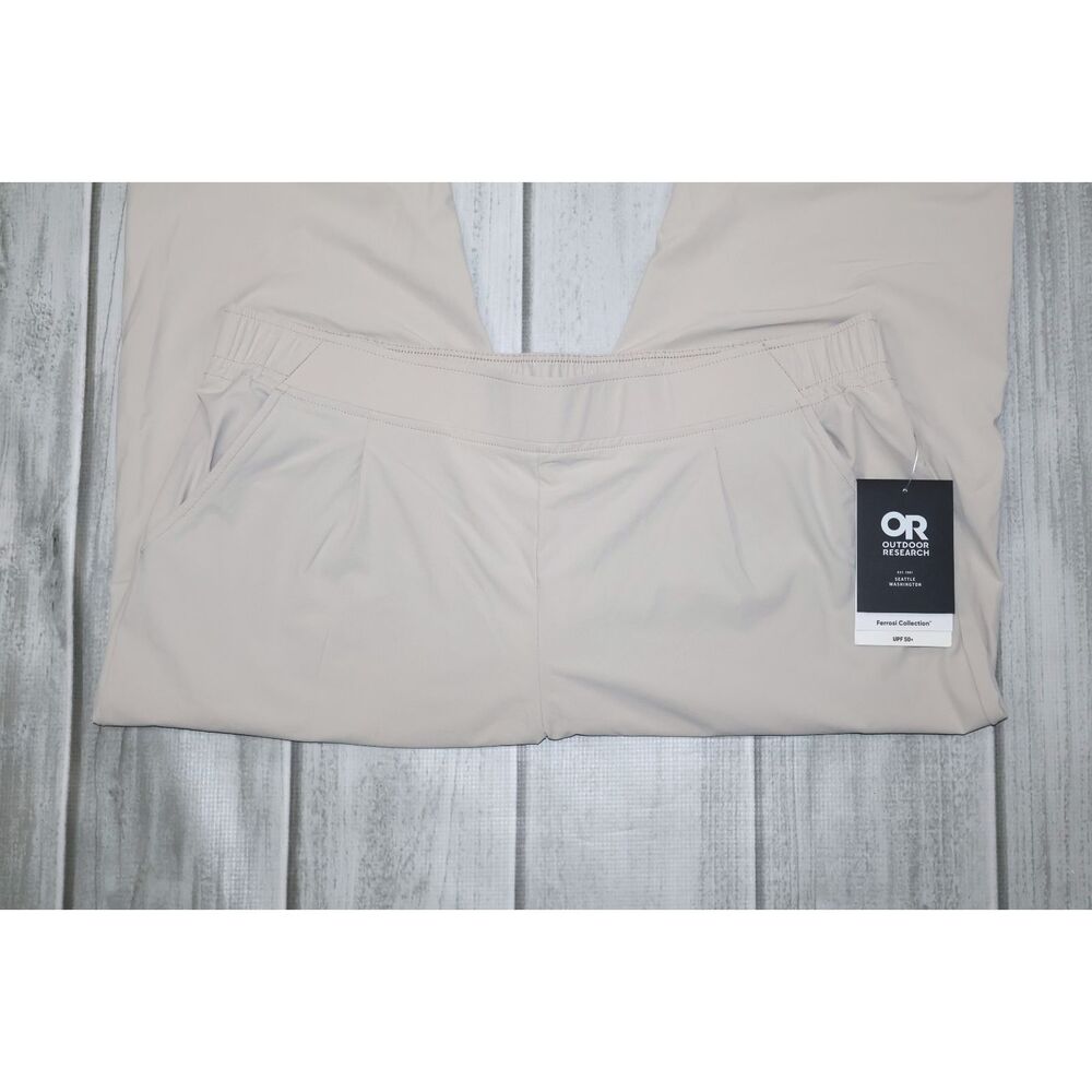 NEW Outdoor Research Ferrosi Transit Pants Women's Dark Sand XL Hiking Travel - Picture 4 of 10